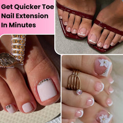 GlimightyX polygel kit UV lamp for quick nail cures.