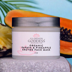 GLIMMER GODDESS face mask hydration boost for supple, dewy skin