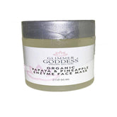 GLIMMER GODDESS papaya enzymes mask for hydrated, radiant skin