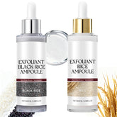 Gliowia Glow Rice Ampoule Duo bottles showing hydration and gentle exfoliation