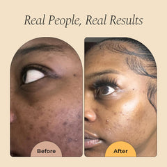 Swirl of Glo Melanin Nourishing Face Cream on skin for smooth texture