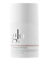 Glo Skin Beauty Bio-Renew EGF Cream bottle for daily anti-aging hydration.
