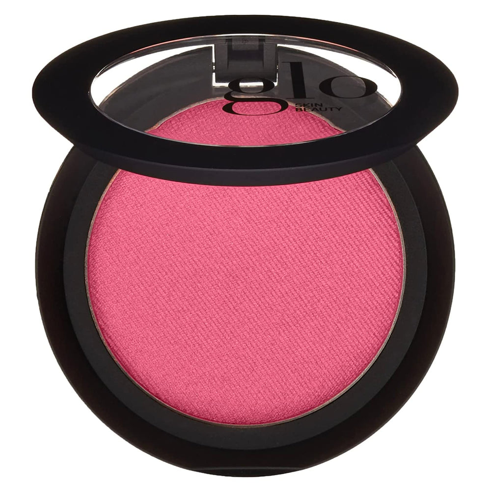 Glo Skin Beauty Blush Passion compact front with talc-free formula for natural glow