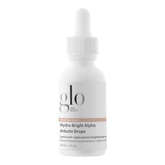 Glo Skin Beauty Hydra-Bright Alpha Arbutin Drops bottle ready for radiant skin.