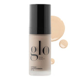 Glo Skin Beauty Luminous Liquid Foundation bottle with soft-focus radiance.