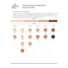 Satin Cream Foundation is talc-free with a non-comedogenic formula