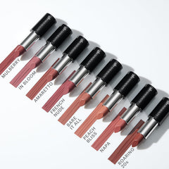 Glo Skin Beauty Satin Lipstick Mulberry swivel mechanism shown for quick application.