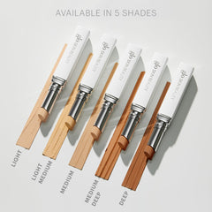 Glo Skin Beauty Spot Treat Concealer swatch on skin for even tone.