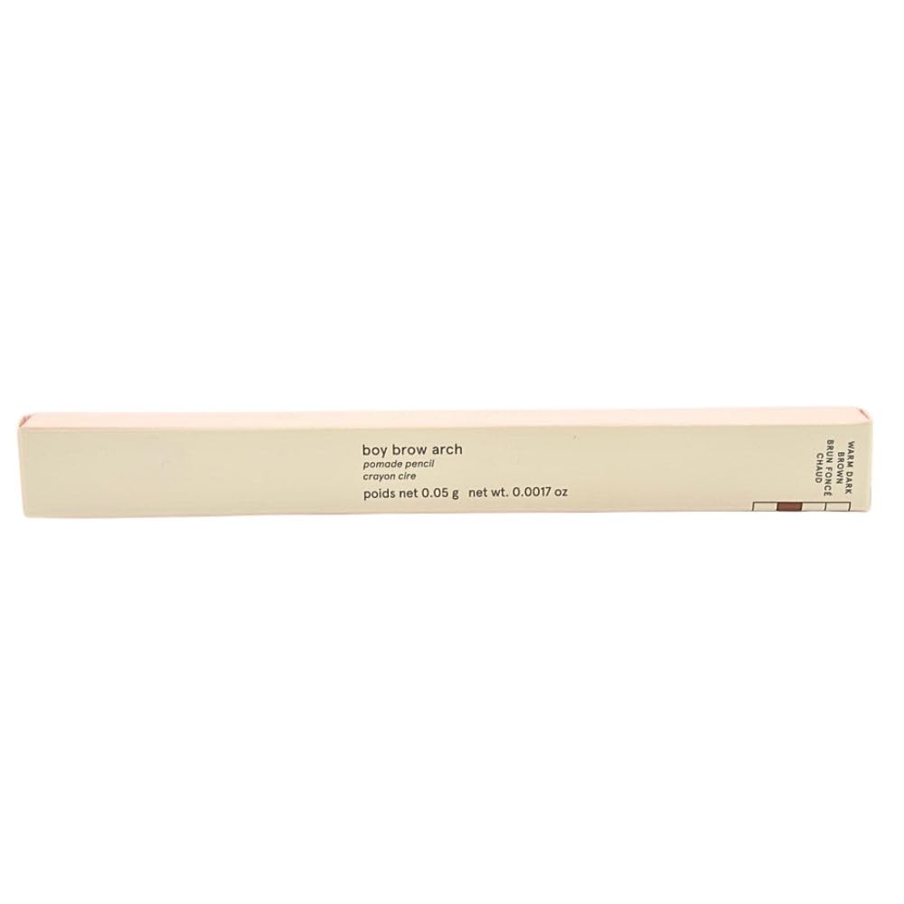 Glossier Boy Brow Arch precision-tip creates hair-like strokes for natural definition.