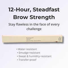 Glossier Boy Brow Arch creamy texture glides on smoothly.