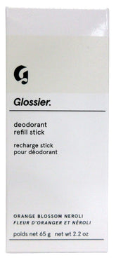 Glossier Orange Blossom Neroli deodorant refill closeup with fresh scent for daily wear
