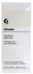 Glossier Orange Blossom Neroli deodorant refill closeup with fresh scent for daily wear