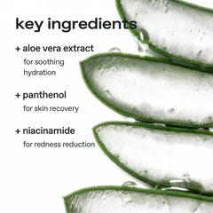 Glow Aloe Hydrogel Mask sheet-detail highlights thin, breathable hydrogel layers.