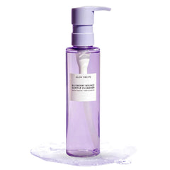 Glow Recipe Blueberry Bounce bottle pour for gentle cleansing and hydration.