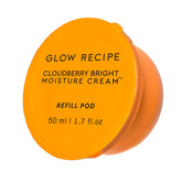 Glow Recipe Cloudberry Bright Cream refill pod in packaging for easy swapping.