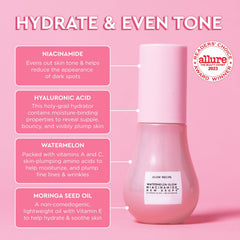 Glow Recipe dewy gel texture serum highlights lightweight hydration