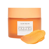 Glow Recipe Papaya Enzyme Cleansing Balm bottle ready for makeup removal