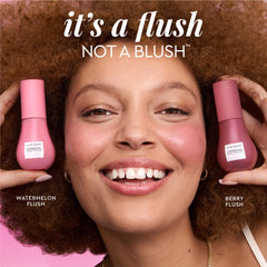 Glow Recipe Berry Flush swatch shows buildable, dewy cheek color.
