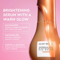 Glow Recipe Watermelon Niacinamide Hue Drops Sun Glow hydrating and brightening