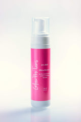 GlowPro Tans bottle application demonstrates mess-free tan with precise instant bronzer.