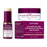 GLPYUEW Calcium Multi Balm Stick close-up with silky emulsion for smoother skin