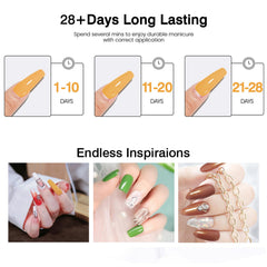 Glui Beauty nail art 3D patterns for creative designs
