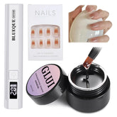 Glui Beauty nail glue bottle 15g for durable at-home manicures