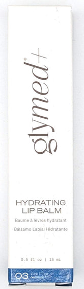 Glymed Ultra-Hydrating Lip Balm tube close-up for daily moisture