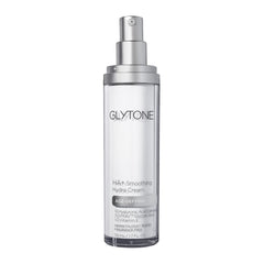 GLYTONE Age-Defying HA+ smoothing Hydra Cream pot close-up highlighting rich hydration for daily use