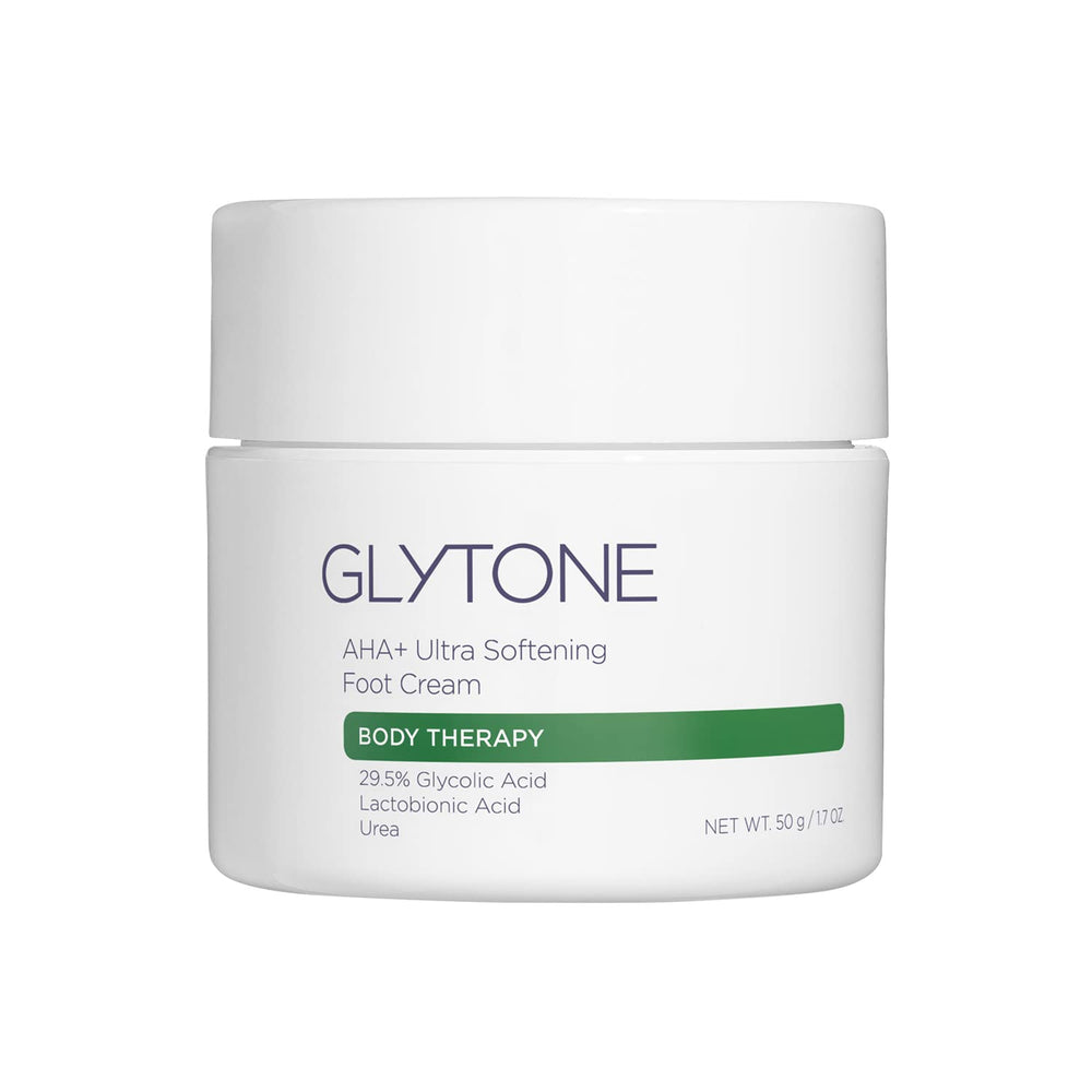 GLYTONE AHA+ Foot Cream exfoliate for smoother feet