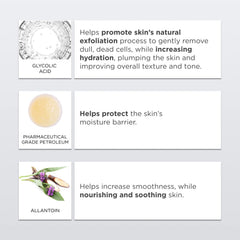 GLYTONE lotion smoothing Keratosis Pilaris rough patches on skin