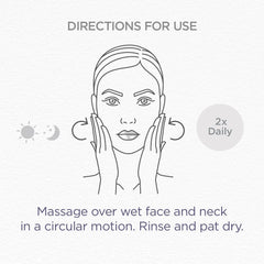Close-up of refined pores after using Glytone glycolic cleanser.