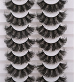 Gmagictobo dramatic 3D faux mink lashes for bold, voluminous eye makeup.