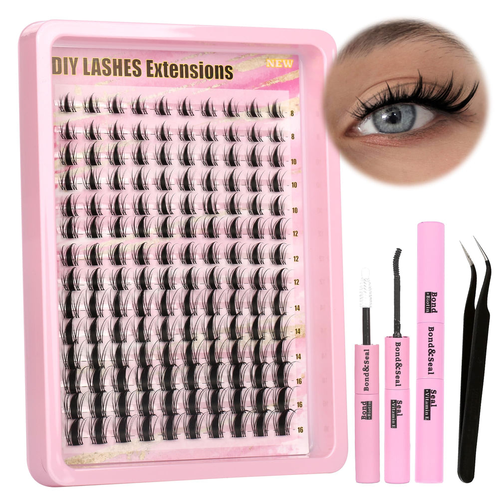 Gmagictobo Lash Clusters Kit lashes for bold anime style eyes.