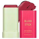 GMaxit blush stick hot red tint for natural-looking cheeks.