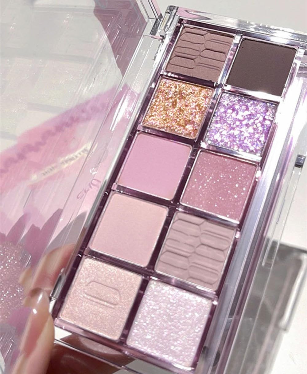 Go Ho 10 Colors Eyeshadow Palette front view for daily versatile looks