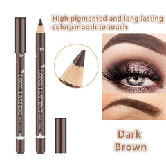 Go Ho sweatproof gel brow pencil ensures smudge-free daily wear.