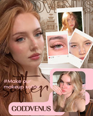 Goddvenus brown lash clusters in 10-16mm for DIY looks.
