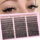 Goddvenus Manga Lash Clusters offer a versatile 300-piece set for customizable manga-eye looks.