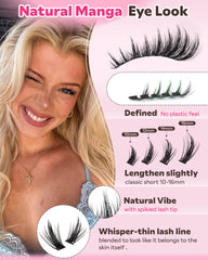 Goddvenus Squirrel Eye style lashes deliver fluffy gradient with 10-16mm lengths.