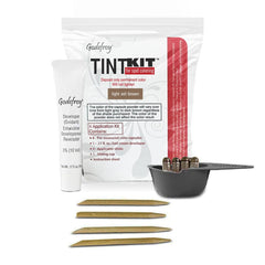 Godefroy hair color kit for spot coloring in small areas, precise gray coverage.