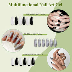 GOICC built-in ultra-thin liner brush enables ultra-fine detailing.