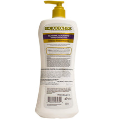 Goicoechea Reaffirming Lotion pump dispenser close-up for easy application.