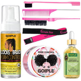 Goiple edge-control-wax bottle with strong hold for sleek edges