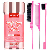 Goiple hair wax stick application for precise styling on the go.