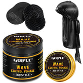 Goiple Natural Wave Pomade 4oz bottle for strong, defined waves