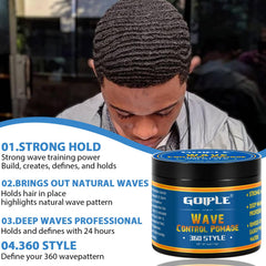 Goiple Pocket Wave Brush set ready for daily grooming and steady waves