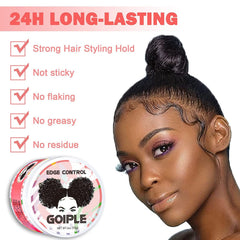 Goiple wig elastic band secures wigs for comfortable all-day wear.