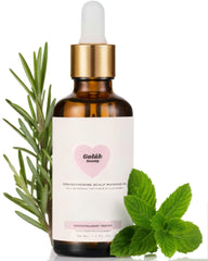 Golab Beauty Rosemary Scalp Treatment bottle showing nourishing organic formula for healthier hair
