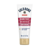 Gold Bond Diabetics Foot Cream bottle front for daily foot hydration.